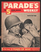 Parade&#39;s Weekly 9/5/1942-3 Years of War-War pix-Cheesecake photos-Story of a ... - $47.53