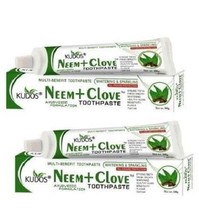 Kudos Ayurveda Neem And Clove Toothpaste - 100 gm (Pack of 2) Free shipping - £15.79 GBP