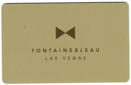 FONTAINEBLEAU  Las Vegas Hotel Room Key - £1.58 GBP