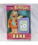 Flintstones Fred Bank Collectible 1992 Happiness Express NIB Hanna Barbera - $32.25 CAD