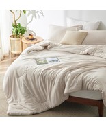 Bedsure King Size Comforter Set - Beige Soft Bedding For All, 20&quot;X36&quot;+2&quot; - $46.94