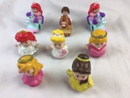 LOT Of 8 Little People Disney Princess & klip klop - $19.77