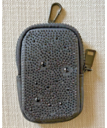 Madden Girl Black Sequins Mini Zip Accessory Pouch - $27.87 CAD