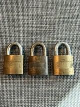Three Vintage Sargent Locks ~ No Keys - £15.90 GBP