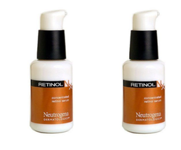 2 Pack Neutrogena Dermatologics Concentrated Retinol Serum 1oz - without box - £19.91 GBP