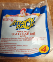 McDonald&#39;s Happy Meal Hot Wheels 1994 Attack Pack #4 Happy Meal Sea Creature - £6.19 GBP