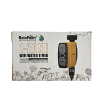 RainPoint 1-Zone WiFi Water Timer Only Brass Smart Sprinkler TTV103WRF - $23.87