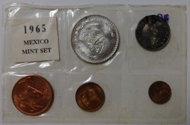 1965 Mexico Coins Mint Set - £11.97 GBP