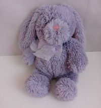2011 Commonwealth Super Soft Lavender/Purple Easter Bunny Rabbit 12&quot; Plush - £9.88 GBP