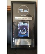 ZZ TOP - LIVE FROM TEXAS RIAA PLATINUM RECORD / DVD AWARD TO CEO JIM URIE - £286.87 GBP
