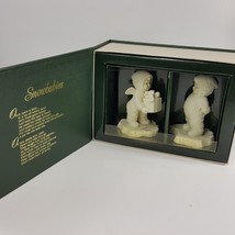 Snowbabies &quot;IS THAT FOR ME?&quot; Dept 56 Porcelain Figurine # 6803-9 with box ZDH4P - £15.92 GBP