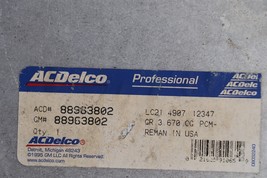 GM Chevy GMC Ecu Ecm Pcm PCU Engine Computer Electronic Control Module 88963802 image 2