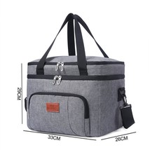 Insulated Lunch Bag For Women Large Capacity Thermal Picnic Box With Shoulder St - £42.54 GBP