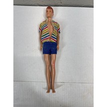 Vintage 1960 Allen Doll Ken&#39;s Friend From Barbie Shirt &amp; Shorts - $933.16 MXN