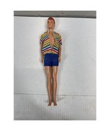 Vintage 1960 Allen Doll Ken&#39;s Friend From Barbie Shirt &amp; Shorts - $932.02 MXN