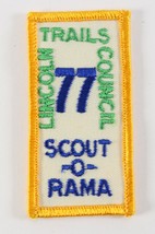 Vintage 1977 Lincoln Trails Council Scout Rama Boy Scout America BSA Cam... - $11.69