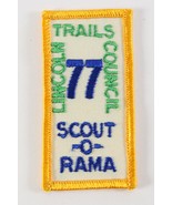 Vintage 1977 Lincoln Trails Council Scout Rama Boy Scout America BSA Cam... - £9.19 GBP