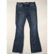 Seven7 Womens Slim Boot Jeans Size 6 Medium Wash Blue Denim - $15.01