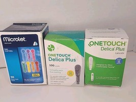 Bayer Microlet Colored Lancets 28 OneTouch Delica Plus 30, 33 100ct (3 b... - £22.90 GBP