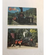 The Skunk Northspur Continental Postcard (Lot of 2) Train Fort Bragg &amp; W... - £22.37 GBP