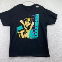 Ice Cube Mens T Shirt Sz Large Black Short Sleeve Crew Neck Peace Rap Te... - $14.84