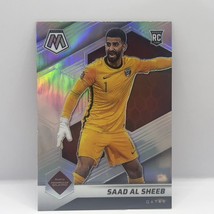 2021-22 Panini Mosaic FIFA Road to World Cup Saad Al Sheeb RC #73 Silver Prizm - £1.89 GBP