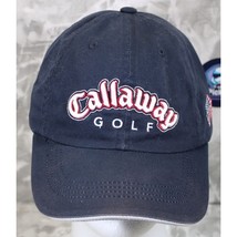 Callaway Spell Out V Golf Hat American Flag Strapback Blue White Red Cap - $13.36