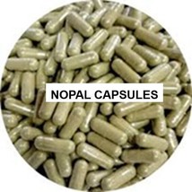 60 Nopal Cactus Capsules 100% All Natural Nopales Made Fresh. - $9.85