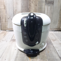 BRAVETTI Euro Pro Professional Deep Fryer Cool Touch White Model: F2015 Tested - $29.65