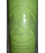 USMC US Marine Corps 223rd Anniversary Ball glass beer stein MCRD Wester... - $15.00