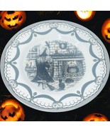 Royal Stafford Salad Plate England Halloween Haunted Wicked Witch Cauldron - $25.87