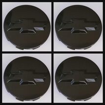 4pcs Black Glossy Wheel Center Caps 83mm Fits 2014-2017 Chevy Tahoe Subu... - $54.89