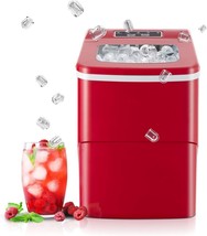 Ice Maker, Commercial Ice Machine,100Lbs/Day, Stainless Steel Ice Machine with 4 - $140.25