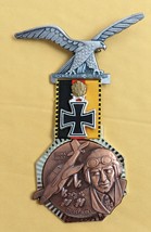 1981 Ski-u Wanderverein Kirrberg Stuka JU87 Oberst Rudel Hiking Medal Pin - $24.95