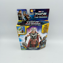 Mighty Thor Love And Thunder Action Figure Hammer Spins Multicolor Hasbro New - £11.78 GBP