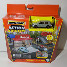 Matchbox Action Drivers Pizza Hut Pizza Run w/ Volkswagen GTI - New in Box - £15.91 GBP
