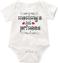 VRW Mommys Little princess unisex baby Onesie Romper Bodysuit (12 months, White) - £11.79 GBP