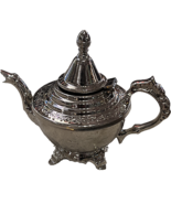 Moroccan small Teapot -Moroccan luxury silver small teapot- Small silver... - $2,116.30 MXN