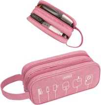 Hestech Electronics Organizer: Travel Charger Case Cord Cable, Salmon). - $35.97