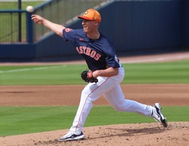 Drew Strotman Photo - Houston Astros Perfect for Autographs - $5.99