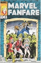 Marvel Fanfare Comic Book #25 Marvel Comics 1986 Weird World UNREAD NEAR MINT - £2.38 GBP