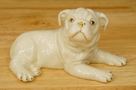 Buddy The Bulldog No Box Classic Puppies by Lenox Cream Porcelain 24KT G... - $34.64