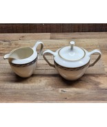 Lenox HARRISON Creamer And Sugar Bowl With Lid - Mint Condition - SHIPS ... - $59.37