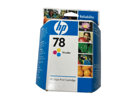 Genuine HP 78 Tricolor Printer Ink C6578DN NIB - £11.61 GBP