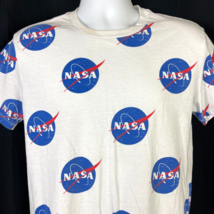 NASA Logo Chemistry M T-Shirt Medium Mens Astronaut Space Meatball Emblem - £13.94 GBP