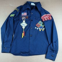 VINTAGE 1980s Boy Scouts OF AMERICA Cub Scout UNIFORM Patches Pins Medal... - £24.99 GBP