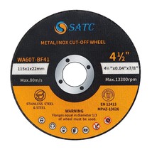 Cutting Wheel 50 Pcs Cut Off Wheel 4.5&quot;X.040&quot;X7/8&quot; Cutting Disc Ultra Thin Metal - £37.76 GBP