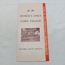 See The World&#39;s Only Corn Palace Mitchell South Dakota Travel Brochure - €8,99 EUR