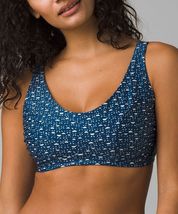 prAna Abella Size Small (S) 34 D-Cup Underwire Bikini Top Deep Indigo Ch... - $32.70 CAD