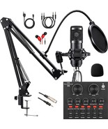 Bundle Of Podcasting Equipment, Including A Voice Changer, V8 Sound, Bla... - $63.82 CAD